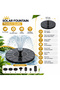 Solar Water Fountain Pump AS01A, 1W Mono Solar Panel, 6 Interchangeable Nozzles, Water Spray Pump with Pipe & Fixing Rods, Outdoor Bird Bath Garden Pond Fountain - 6