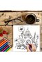 28 Pages Dreamy Floral Theme Teapot Coloring Book Coloring Book for Adult Stress Reduction | Colouri - 6