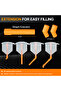 Spill Proof Coolant Filling Kit Car Accessories Fit Universal Vehicles Pour Oil Tool Plastic Filling - 2