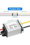 3-15V 8-35V DC 8-35V to DC 3-15V Buck Converter, DC18V20V24V to DC 12V 3A Step Down Converter Waterp - 8