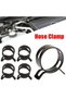 Black 70Pcs 6-16mm 7Size Q673B Vacuum Spring Fuel Oil Water CPU Hose Clip Pipe Tube for Band Clamp M - 3
