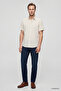 Ds Damat Slim Fit Beige Seersucker Short Sleeve Shirt - 4