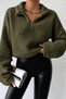 Women's Soft Textured Plush Fleece Sweatshirt - 2