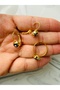 Evil Eye Children's Earring and Ring Set, Allergy-Free Children's Ring and Earring Set - 2