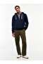 MW0MW44931 ESSENTIAL FLEECE HOODED REG ZT DW5 Navy Blue - 8