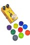 10pcs-Random colours 5/10Pcs/pack Electric Guitar Effect Pedal Foot Nail Cap Amplifiers Candy Color - 8