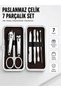 Stainless Steel Personal Care Set – 7 Pieces
