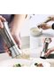 Stainless Steel Lid Glass Body Spice Mill Set of 2 19 cm - 5