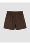 Standard Waist Girls' Skirt-Looking Shorts - 3