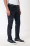 Comfort Fit Side Pocketed Dikine Ribbed Flexible Navy Blue Velvet Trousers P 1235 - 5