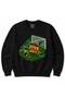 Top Corner Free Kick Football Action Graphic Sweatshirt