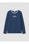 Quality Parts from Çelebi Store Zero Roba Collar Printed Long Sleeve Girl's T-Shirt - 3