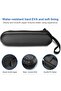 Electric Toothbrush Hard Travel Case Fit for Oral-b Pro 1000 1500 7000 8000/ Philips Sonicare 5100 6100, Battery Toothbrush Carrying Case Holder Container, Mesh Pocket for Accessories –Black - 6