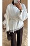 Women's Lace Tunic - White - 5