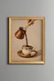 Turkish Coffee - Vintage Patterned Table - Fine Model