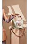 Bow Detailed Bag Pink - Cream - - 5