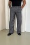 Korean Style Baggy Trousers Anthracite - 2