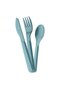 Self-Boxed Hygienic Plastic Picnic Type Fork Spoon Knife Set (5492) - 5