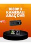 In-Car Security Camera |   3 Channels, 24 Hour Parking Record Supported