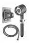 High-Performance Massage Effect Water-Saving Shower Head Chrome Plated Long-Lasting - 2
