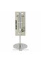 Round diameter: 8cm metal handle = 11.5cm metal potato masher total length: 26.5cm