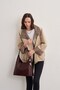Rffia Charmlı Casual Shoulder Bag Claret Red - 5