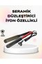 Professional Titanium Hair Straightener – Adjustable Heat and Fast Heat up