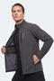 Crimson I Men's Fleece-Lined Wind and Water-Resistant Softshell Dark Gray Coat & Jacket - 7
