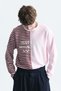 Double Color Striped Sweatshirt - 3