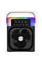 Portable Mini Air Conditioner Humidifier Fan USB Fan with Rgb Led Lighting - - 4