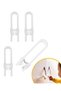 4 Pieces of Cabinet Door Locks Practical Protection Set for Home Interior Safety New Generation - 3