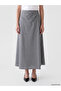 Alita City Lcw Modest Black Plaid Long Women's Skirt with a Difference - 2