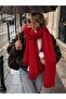 Soft Textured Basic Shawl Solid Color Long Scarf with Tassels - 2