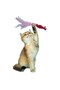 Furry Tassel Cat Toy Attractive Colorful Cute Pet Toy - 2