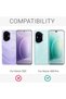 غطاء حماية متوافق مع هاتف Honor 300 Pro، مصنوع من السيليكون مع بطانة من الألياف الدقيقة الناعمة، مقاوم للخدوش - 2