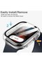 Clear Protective Case with Built-In Screen Protector for Apple Watch 46mm – Slim, Scratch-Resistant Full-Coverage Bumper - 4