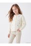 Sparkling Choices Zero Roba Collar Floral Girl's Knitwear Cardigan from Shining Store - 2