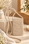 Crossbody single pocket beige phone bag mini bag - 2