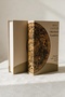 Ottoman Tombac Design Decorative Book Box Storage Box Home and Office Accessory