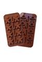 New Year's Sticker 5 g and Ginger Man Sugar Pulp Soap Candle Scented Stone Cake Chocolate Ice Mold - 4