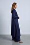 Women's Slit Casual Tunic Trousers Set 14549 - 3