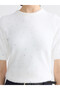 Alita City Farkıyla Lcw Everyday White Oval Neckline Stone Women's Knitwear Sweater - 3