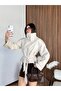 Tie-Necked Stand Collar Cashmere Coat