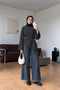 Striped Asymmetrical Waist-Tied Tunic - 4