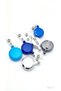 مشبك بطاقة جيب سحاب اللون رمادي علبه 100 حبه Grey Retractable ID Badge Reel, Box of 100 Pieces - 3