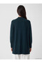 Alita City Navy Blue Knitwear Plain Loose & Baggy Women's Tunic with a Difference - 4
