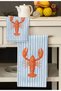 (Set of 2) Patterned Kitchen Towels 30×50 cm Microfiber Towels