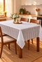 Liquid-Proof Oilcloth Wicker Tablecloth |   Stain-Resistant, Easy-To-Clean Pvc Tablecloth - 3