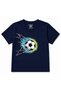 Netbreaker Football Goal Graphic Kids T-Shirt