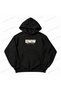 Bmw M3 E36 Printed Black Oversize Boxy Hoodie Sweatshirt - 2